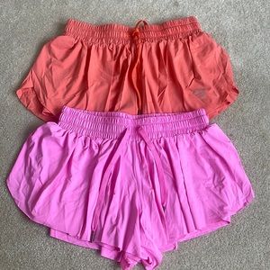 Flowy athletic shorts